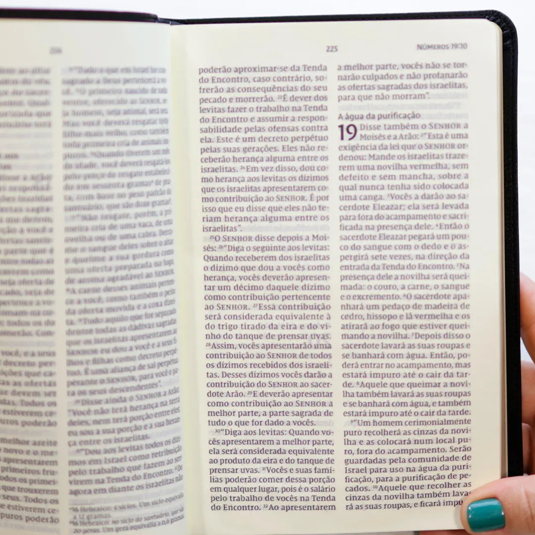 Bíblia Sagrada | NVI | Leitura Perfeita | Capa Luxo Preta