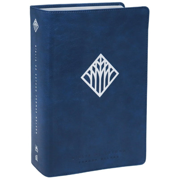 Bíblia De Estudo Thomas Nelson | NVI | Capa Luxo Azul