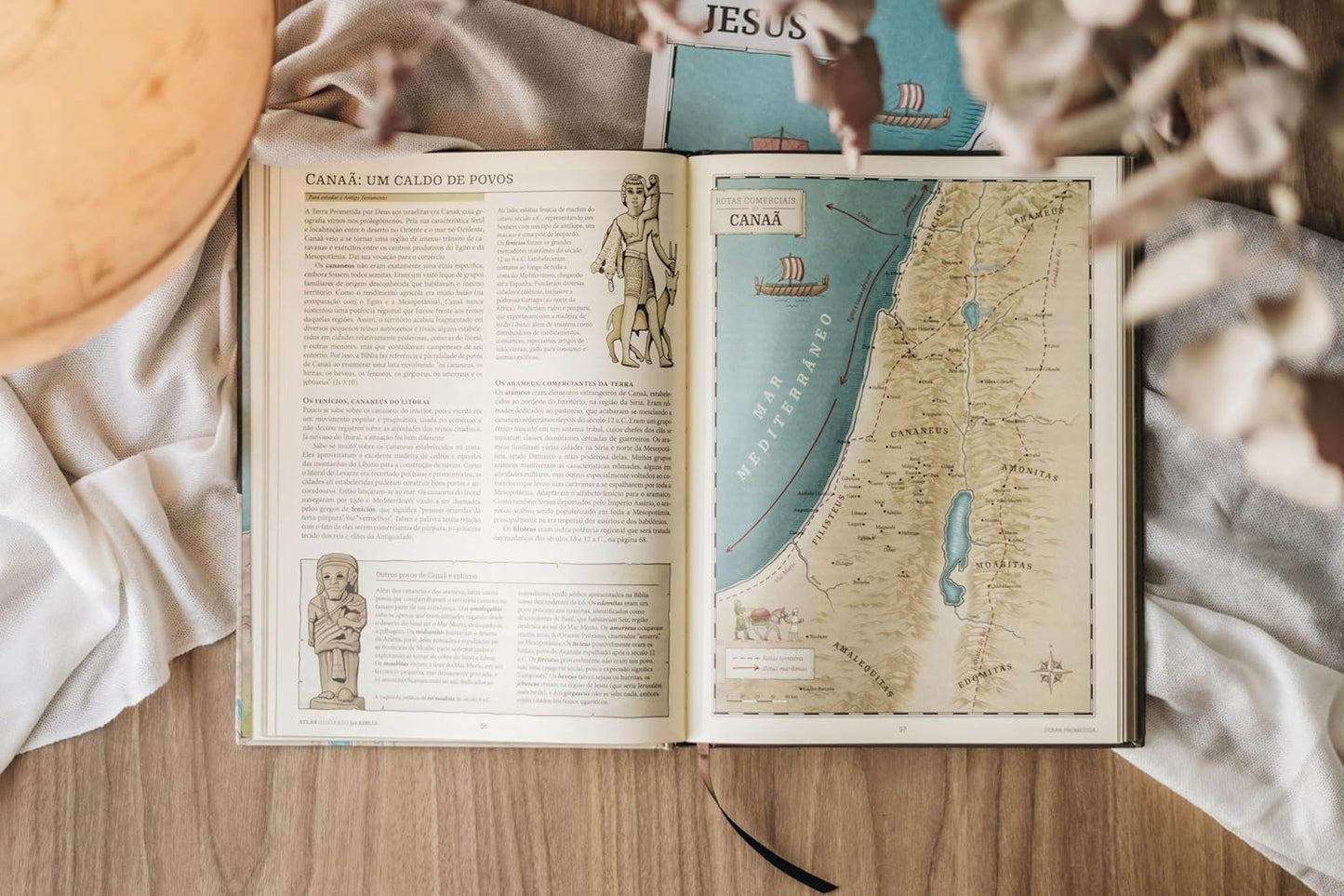 Atlas ilustrado da bíblia canaã