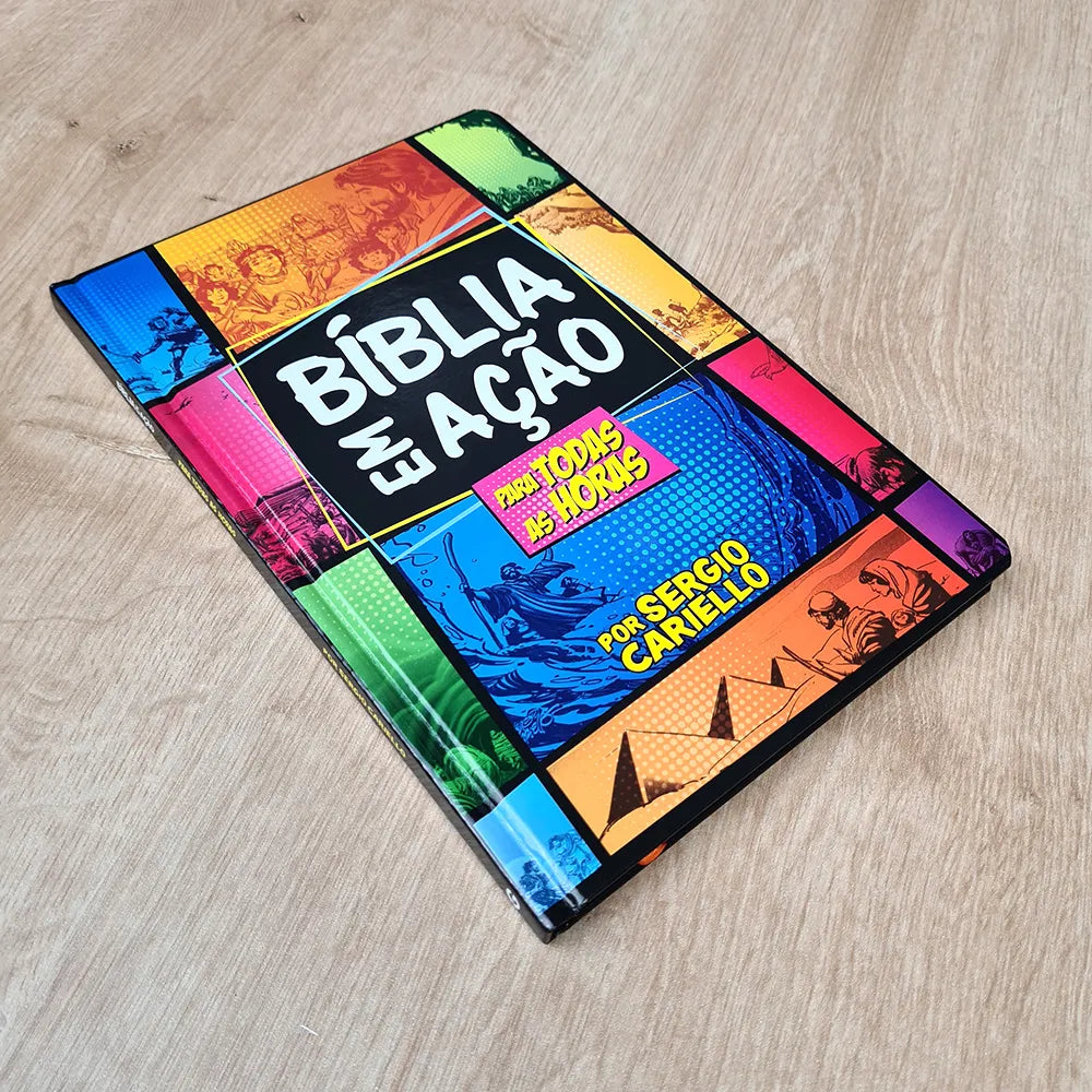 biblia em ação para todas as horas capa