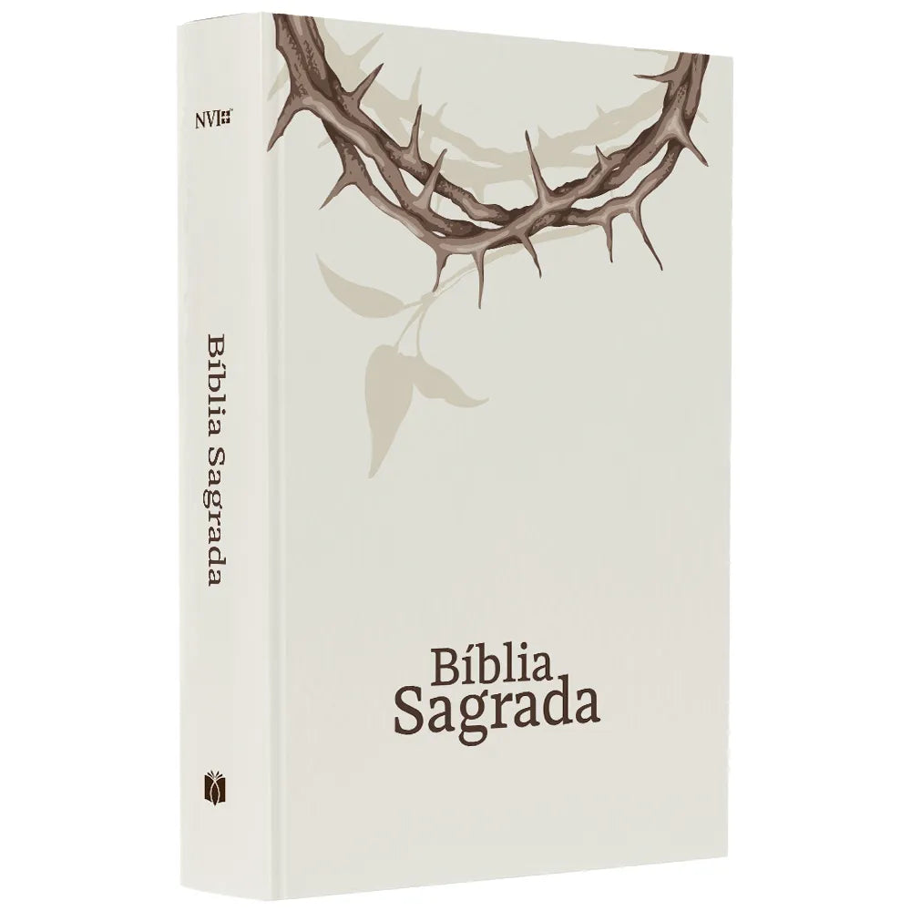 Bíblia Sagrada Coroa de Espinhos NVI Capa Brochura