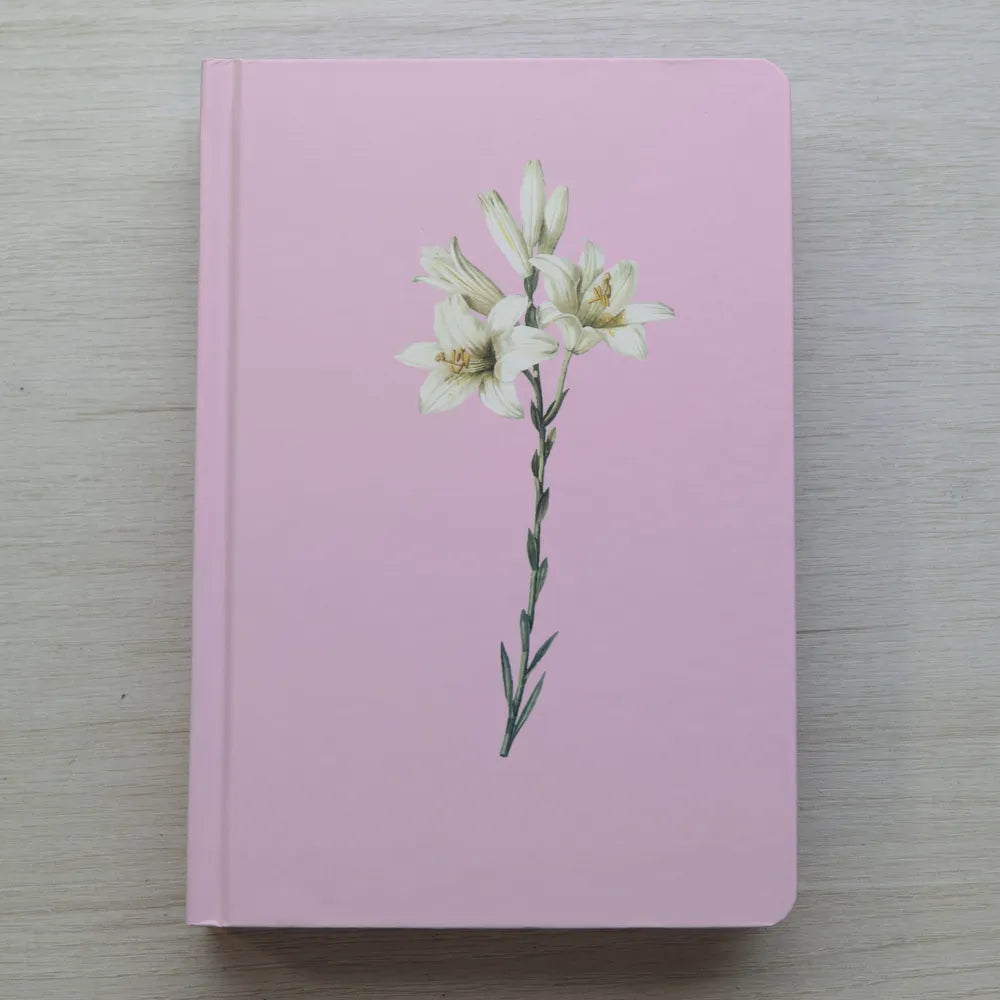 Bíblia Sagrada Lírios NVI Letra Maior Capa Rosa