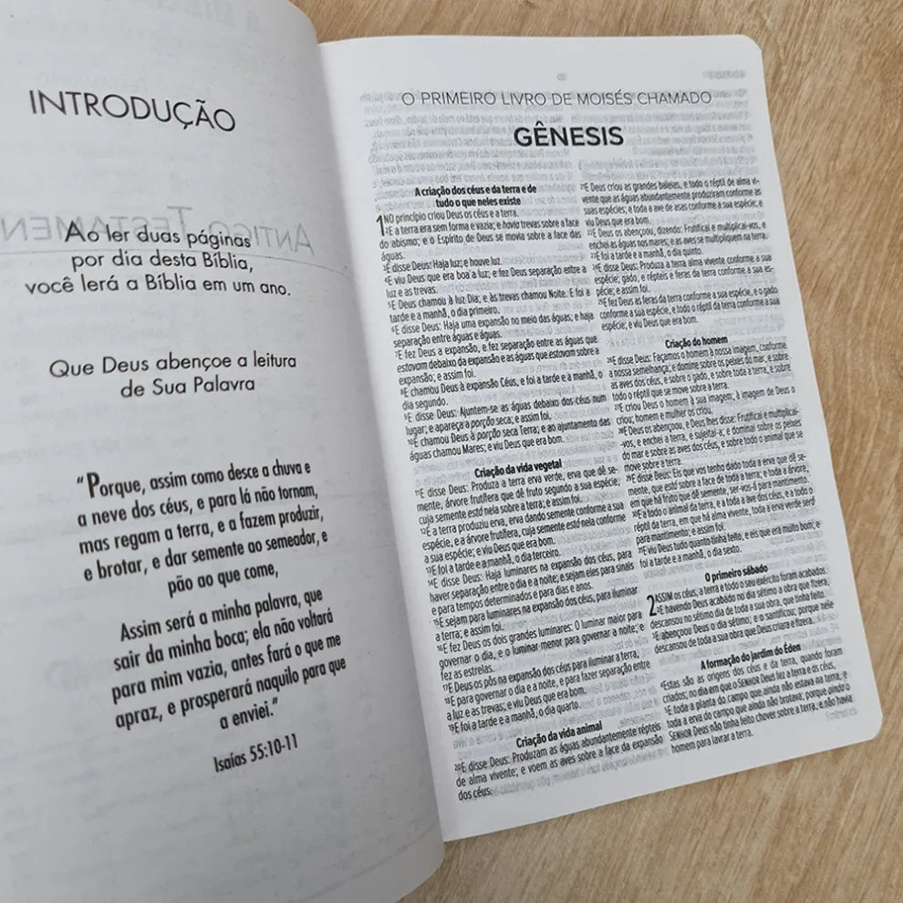 Bíblia Sagrada | ACF | Capa Brochura Deep Blue
