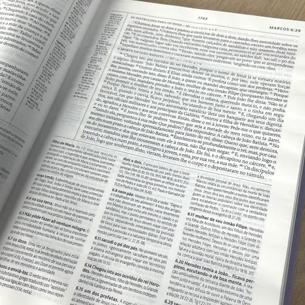 Bíblia de Estudo da Fé Reformada | ARA | Capa Luxo Marrom com Estojo