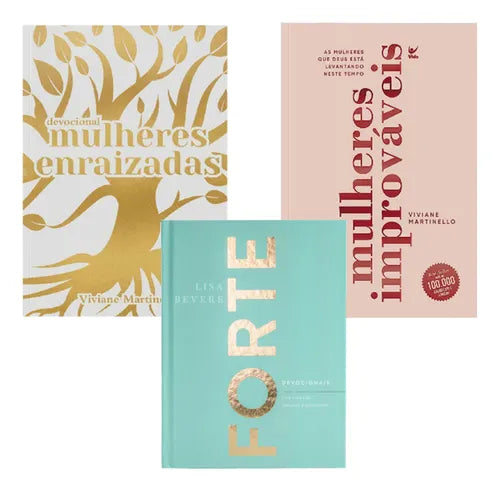 Kit mulheres com fé e coragem