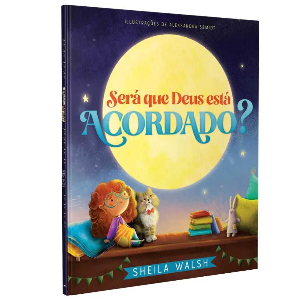 livro Será que Deus Está Acordado? Sheila Walsh