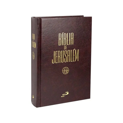Bíblia de Jerusalém | Vinho | Capa Dura