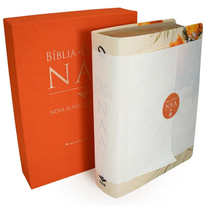 Bíblia de Estudo NAA | NAA | Letra Normal | Capa Flexível Linho