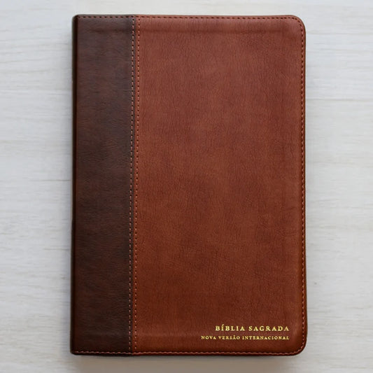 Bíblia Sagrada | NVI | Leitura Perfeita | Espaço Para Anotação | 2 Tons de Marrom