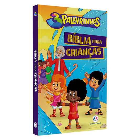 3 Palavrinhas bíblia para crianças almofadada