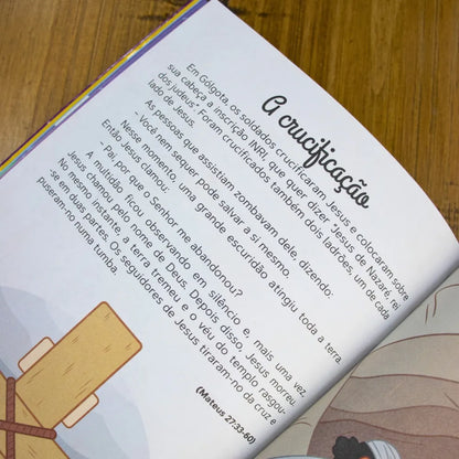 3 Palavrinhas Bíblia para Crianças Crucificação