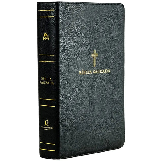 Bíblia Sagrada | NVI | Leitura Perfeita | Capa Luxo Preta