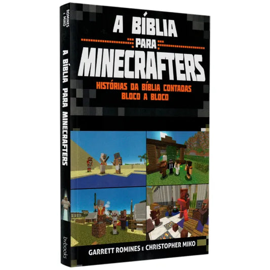 A Bíblia Para Minecrafters Garrett Rominies e Christopher Miko Capa
