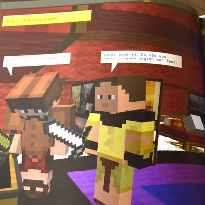 A Bíblia Para Minecrafters Garrett Rominies e Christopher Miko gravura