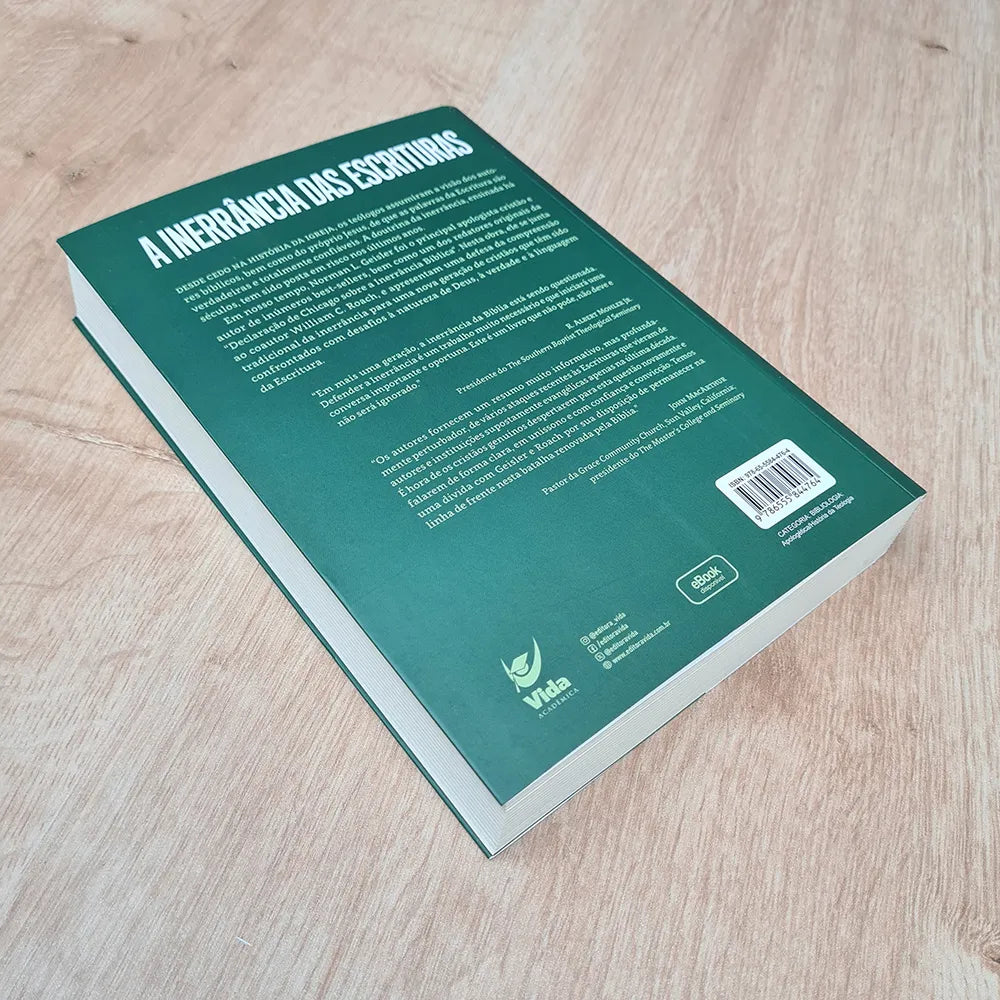 A Inerrância das Escrituras Geisler & Roach Verso