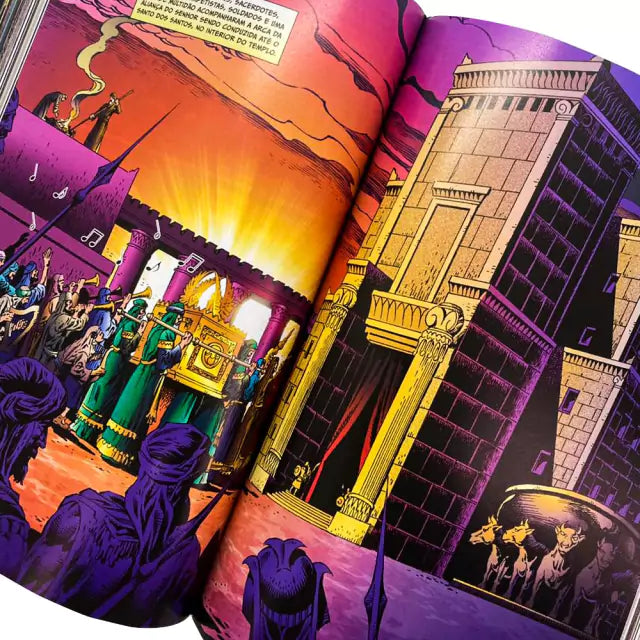 Bíblia Comics A História da Redenção Do Edem à Eternidade Capa Dura Arca