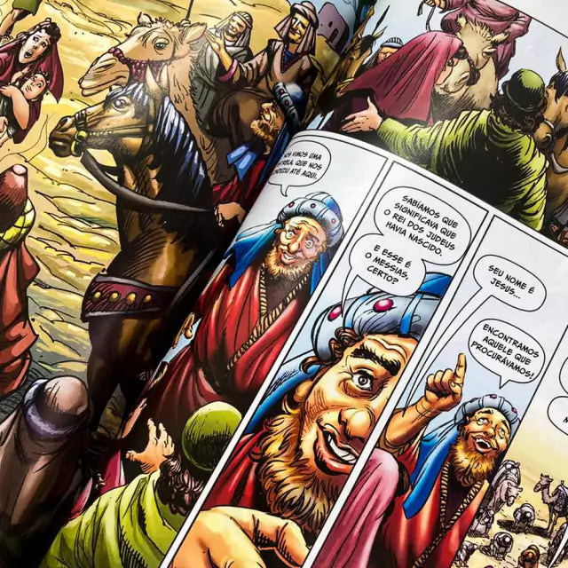 Bíblia Comics A História da Redenção Do Edem à Eternidade Capa Dura Magos
