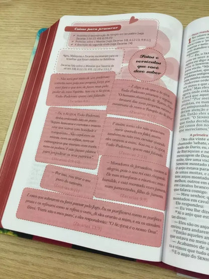 Bíblia da Garota Cristã NTLH detalhe