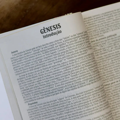 Biblia de estudo king james atualizada letra hipergigante genesis