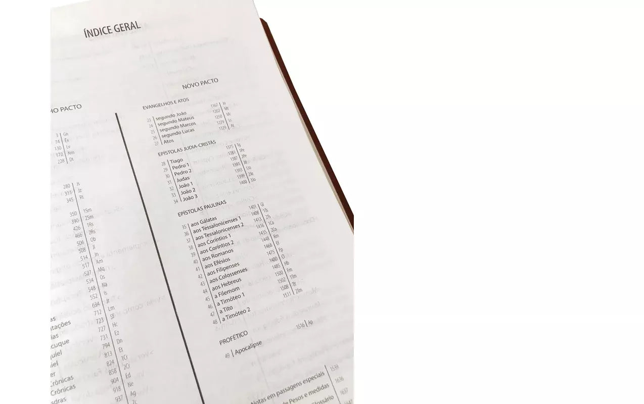 Bíblia de Estudo Textual Letra Gigante Capa Preta Luxo Índice