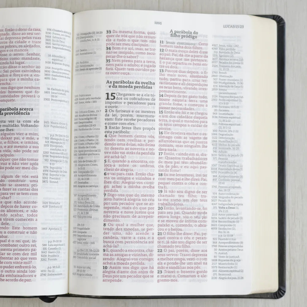 biblia de estudo thompson letra grande preta luxo lucas