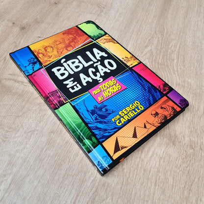 biblia em ação para todas as horas capa