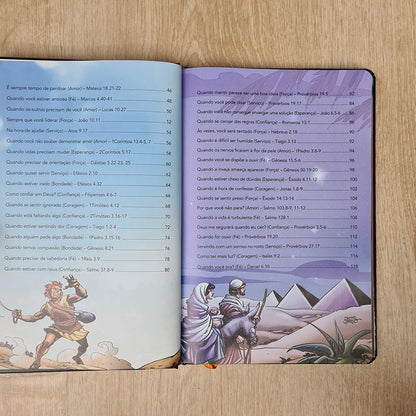 biblia em ação para todas as horas indice