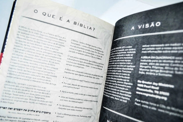 Bíblia em Quadrinhos Capa Dura Visão