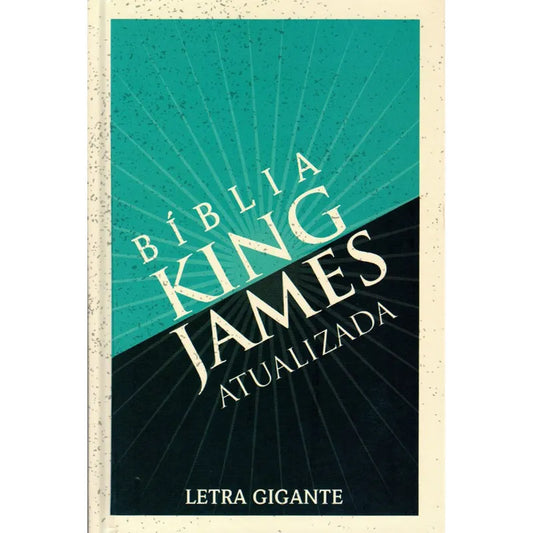 Bíblia King James Atualizada Retro KJA Letra Gigante Capa Dura