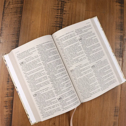 Bíblia King James 1611 KJC Capa Formosura Capa Dura letra

