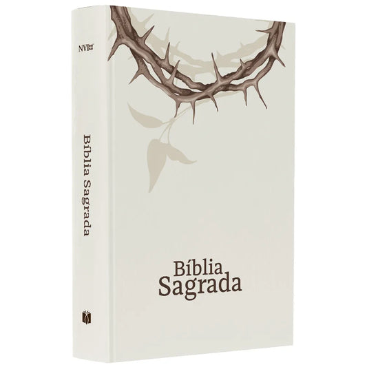 Bíblia Sagrada Coroa de Espinhos NVI Capa Brochura