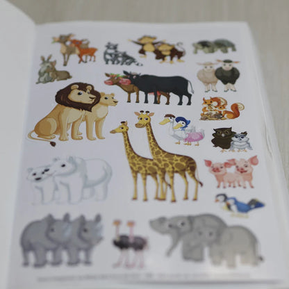 Bíblia Sagrada Infantil NAA Capa Brochura Arca animais