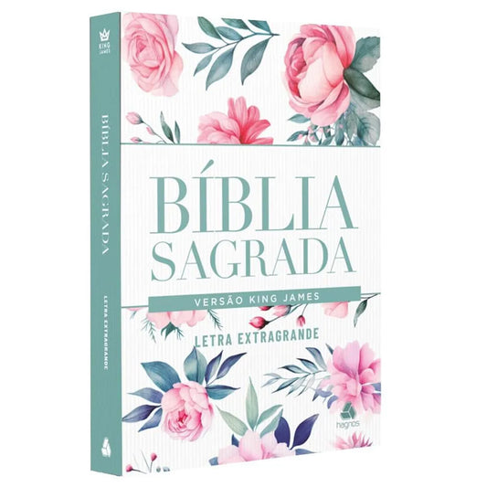 Bíblia Sagrada King James Letra Extra Grande Capa Dura Modelo Vida