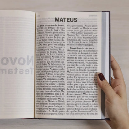 Bíblia Sagrada King James Letra Extra Grande Capa Dura Verdade Mateus