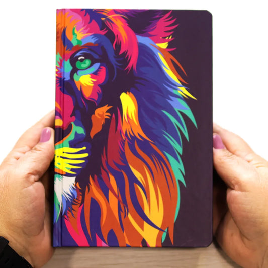 Bíblia Sagrada Lion Colors NVT Letra Grande Capa Dura
