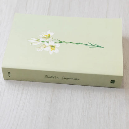 Bíblia Sagrada Lírios Lombada