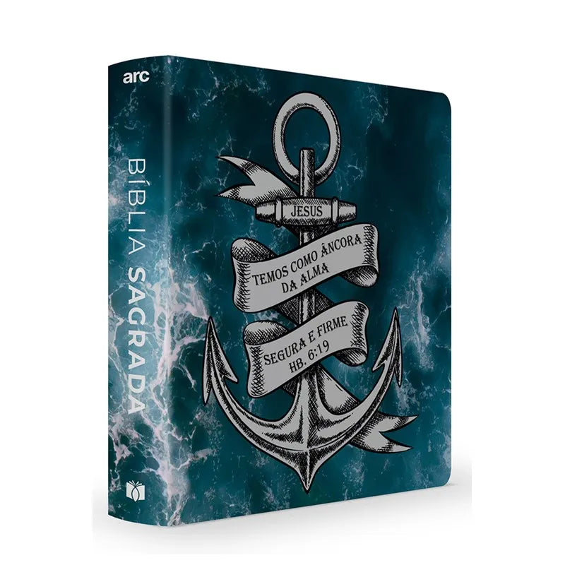 Bíblia Sagrada Oceano Âncora ARC Brochura Pocket Edition