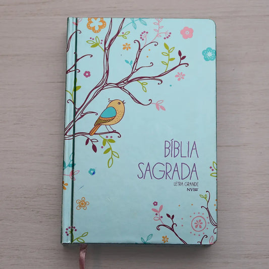 Bíblia Um Tempo Especial com Deus NVI Letra Grande Capa Dura Pássaros