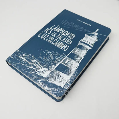 Bíblia Sagrada Farol NTLH Capa Dura Ilustrada Capa