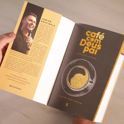 Café Com Deus Pai Porções diárias de Renovação Junior Rostirola Autor