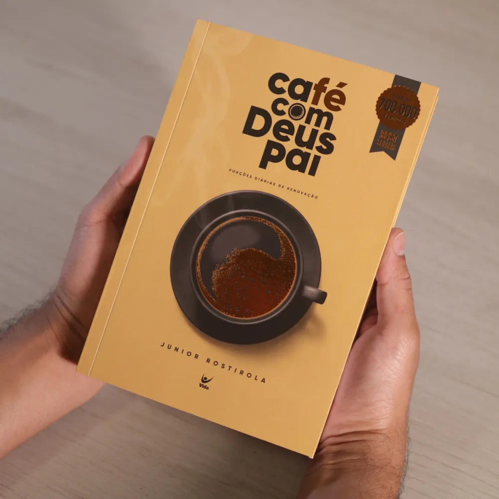 Café Com Deus Pai Porções diárias de Renovação Junior Rostirola Capa