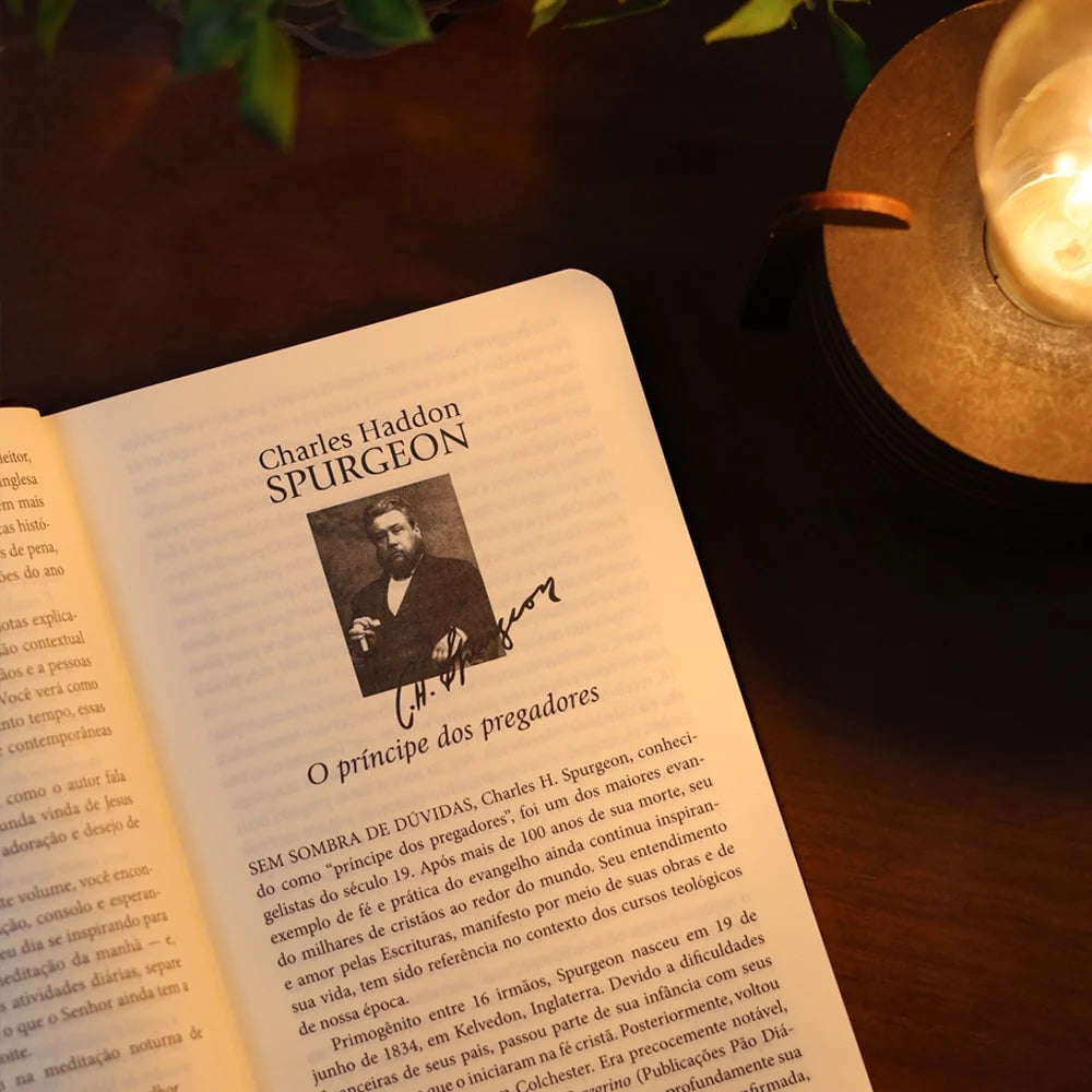 Dia a Dia com Spurgeon Devocional Versão Luxo Principe