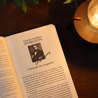 Dia a Dia com Spurgeon Devocional Versão Luxo Principe