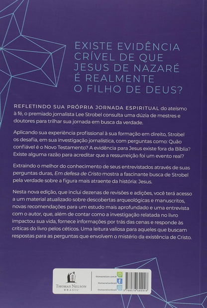 Em Defesa de Cristo Lee Strobel Verso