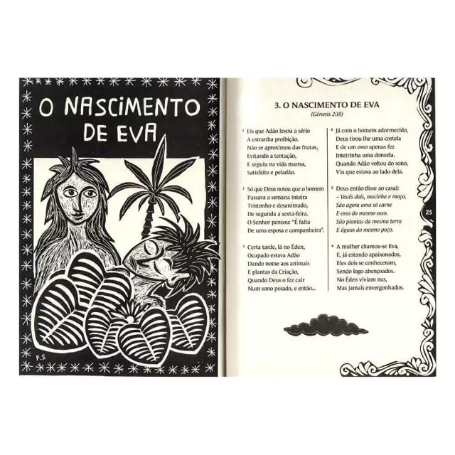 Coleção A Bíblia em Cordel Fábio Sombra Eva