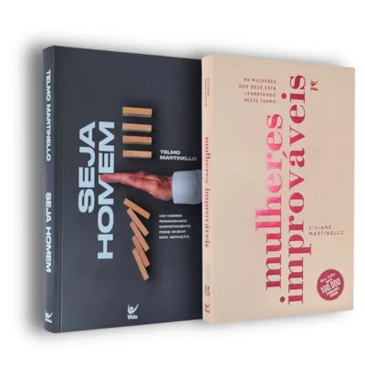 Kit Livros Casal Martinello