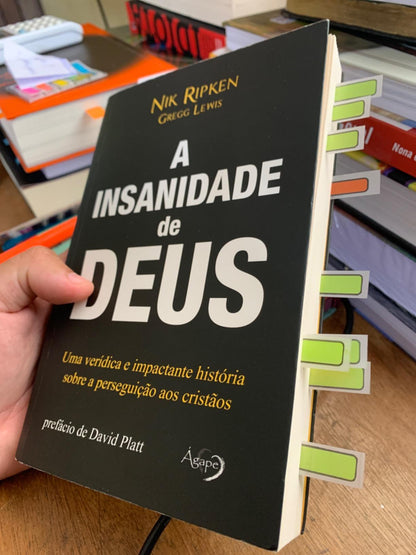 livro A Insanidade de Deus Nik Ripken Greeg Lewis Capa
