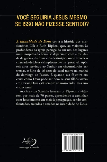livro A Insanidade de Deus Nik Ripken Greeg Lewis Verso