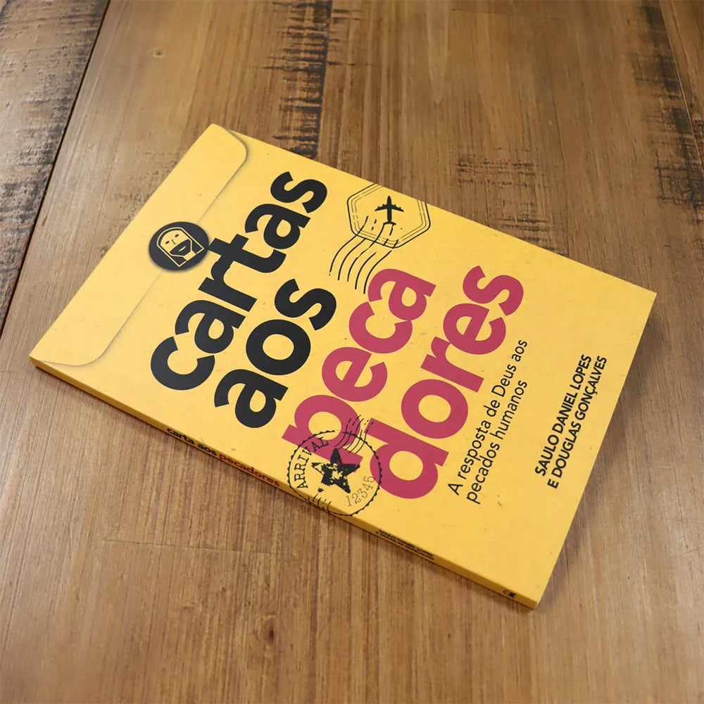 livro Cartas aos Pecadores Saulo D. Lopes e Douglas Gonçalves Capa