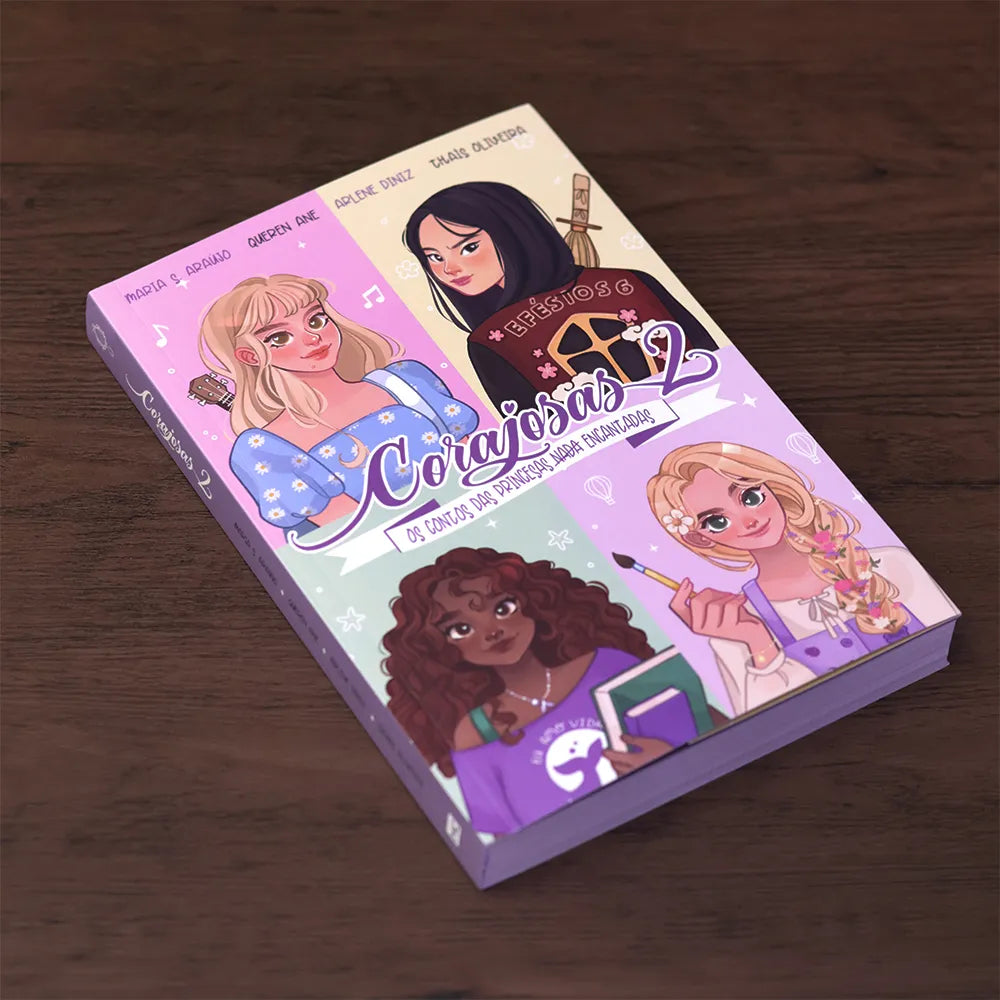 livro Corajosas 2 Os Contos das Princesas nada Encantadas Capa